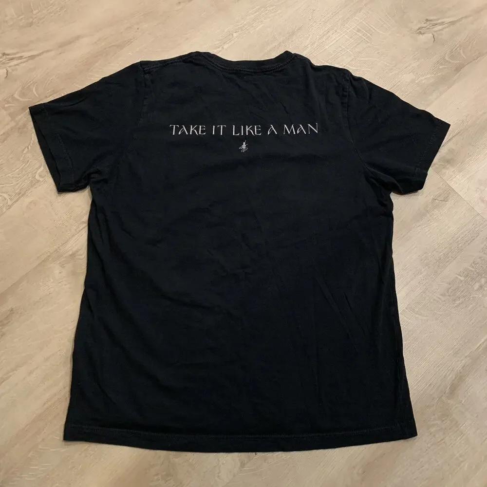 Amanda Shires Take It Like A Man Album T-Shirt Adult Large L Black Folk Country